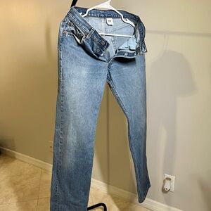 Levi's Blue Straight Leg Jeans